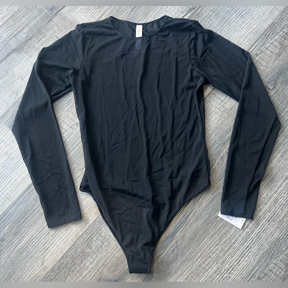 NWT Women’s Sheer Bodysuit Size Medium